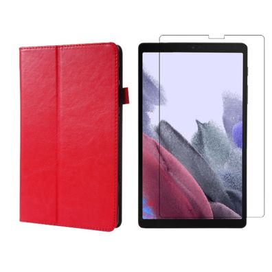 2in1 Set für Samsung Galaxy Tab A7 Lite T220 T225 8.7 Zoll Schutzhülle + Glas