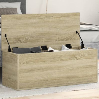 vidaXL Truhe Sonoma-Eiche 90x35x35 cm Holzwerkstoff