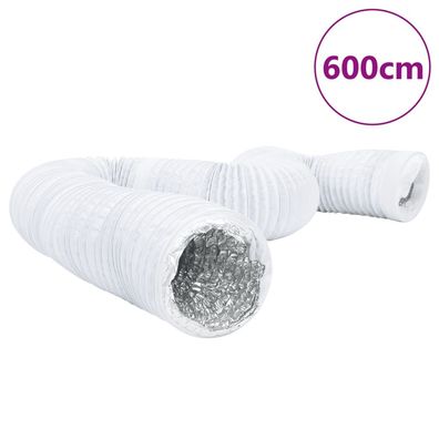 vidaXL Lüftungsschlauch Aluminium und PVC 6 m Ø20 cm