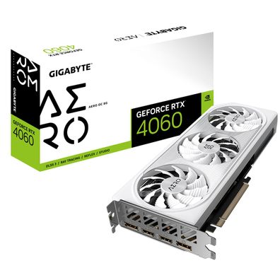 Gigabyte RTX 4060 AERO OC 8GB 8GB GDDR6 2xHDMI 2xDP