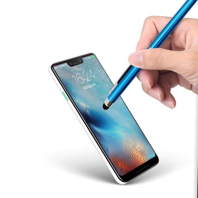 Touch-Pen für Tablet Smartphone Eingabestift Displaystift Kugelschreiber Stylus