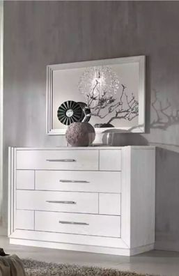 Moderne Kommode 2tlg. Set Stil Modern Kommode Spiegel Italienische Möbel