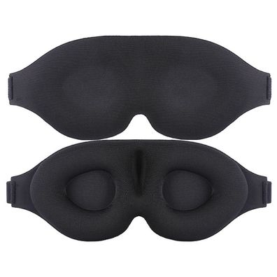 Augenmaske Frauen Herren, Schlafbrille Damen Memory-Schaumstoff, 3D-Schlaf-Augenmask