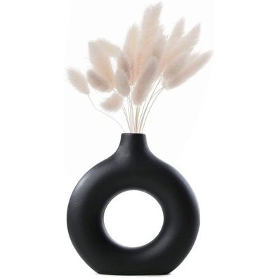 Keramik Donut Vase Moderne Deko Vase, Home Béro Deko Dekoration