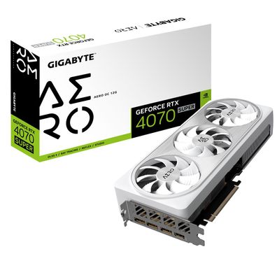 Gigabyte GeForce RTX 4070 SUPER AERO OC 12GB