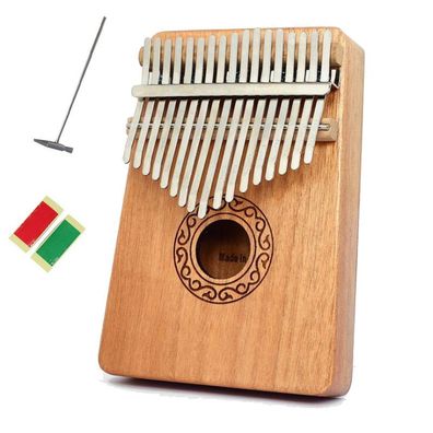 KUDOUT Kalimba Daumenklavier 17 Schléssel Daumen-Klavier, humb Piano Kalimba