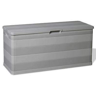 vidaXL Gartenbox Grau 117×45×56 cm