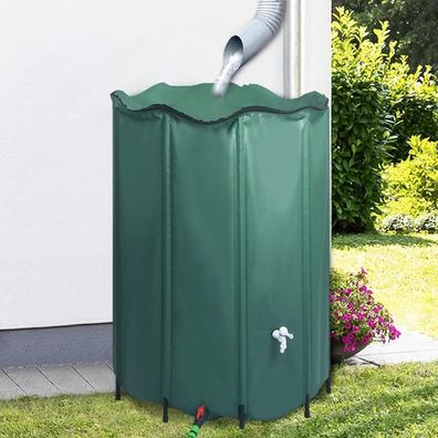 vidaXL Regenwassertank Faltbar mit Hahn 1250 L