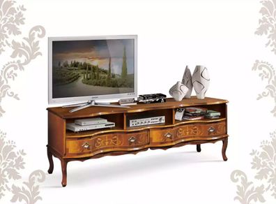 Klassisches RTV Luxus Lowboard TV-Ständer Holzmöbel Designer Möbel Neu