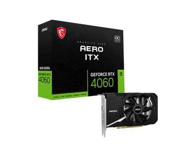 MSI RTX4060 AERO ITX OC 8GB GDDR6 HDMI 3xDP