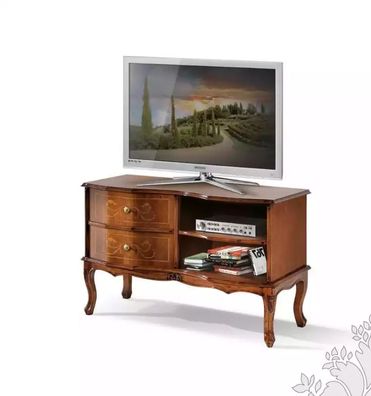 Klassischer Designer TV-Ständer Luxus Sideboard Lowboard Wohnzimmer Braun