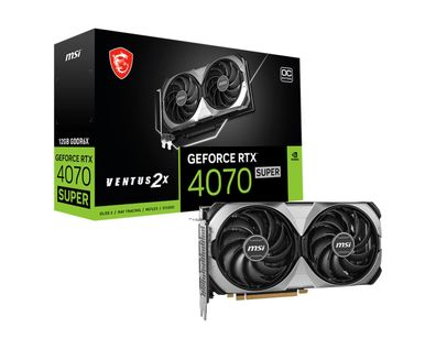 Geforce RTX 4070 SUPER 12G VENT VENTUS 2X OC