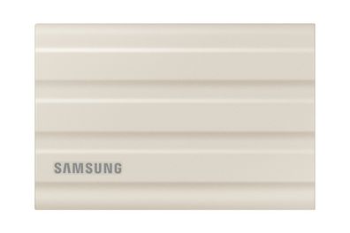 SSD 2TB Samsung Portable SSD T7 Shield USB3.2 Beige extern Kit