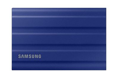 SSD 2TB Samsung Portable SSD T7 Shield USB3.2 Blue extern Kit