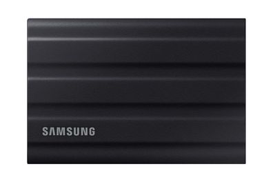 SSD 2TB Samsung Portable SSD T7 Shield USB3.2 Black extern Kit