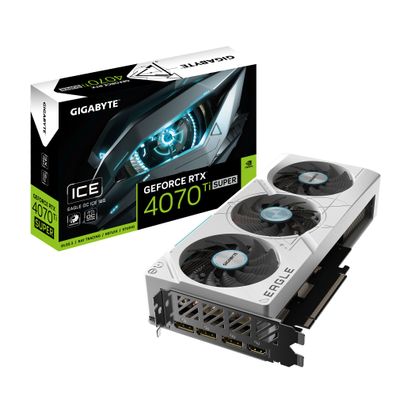 Gigabyte GeForce RTX 4070 Ti SUPER EAGLE OC ICE 16GB GDDR6X 1xHDMI 3xDP