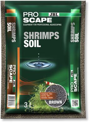 JBL ProScape Shrimp Soil brown 3 Liter Bodengrund