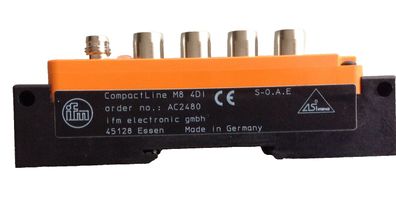 Ifm electronic AC2480 Compactline M8 4Di Sensor Modul