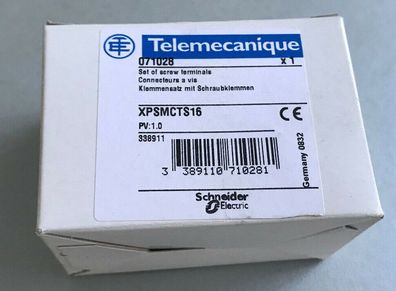 Telemecanique Schneider Electric Xpsmcts16 Klemmensatz mit Schraubklemmen