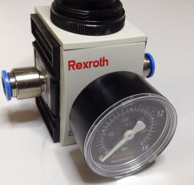 Rexroth Druckregelventil + Manometer R4120006145