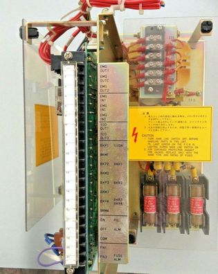 Fanuc A14B-0076-B357 POWER INPUT UNIT No. P97M00012 -01