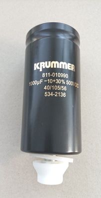 Krummer Kondensator # 811 - 010990 1000 uF, 500 VDC