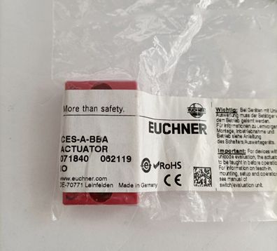 Euchner Betätiger CES-A-BBA CES-A-BBA-071840 / Neu