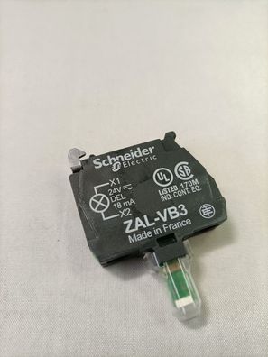 1 Sück Schneider Electric Hilfsschalterblock ZALVB3 grün