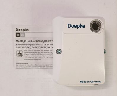 Doepke Dämmerungsschalter Dasy 010-2 230 v - we Nr.: 09500043