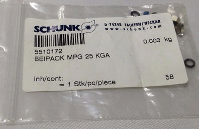 SCHUNK 5510172 Beipack MPG 25 KGA