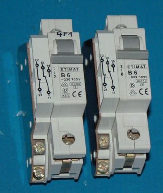 Etimat Leitungsschutzschalter B 6 Ampere 6