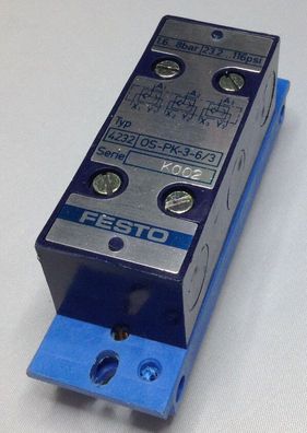 1 Stück FESTO 4232 ODER Block OS-PK-3-6/3