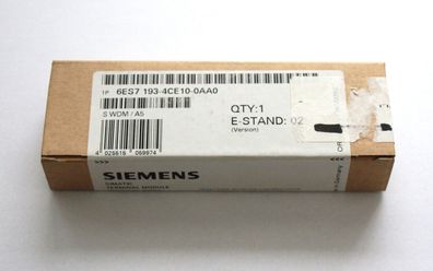 Siemens Simatic 6ES7 193-4CE10-0AA0 / / 6ES7193-4CE10-0AA0