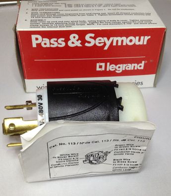 Pass & Seymour USA Netzstecker L16 30P NEU OVP