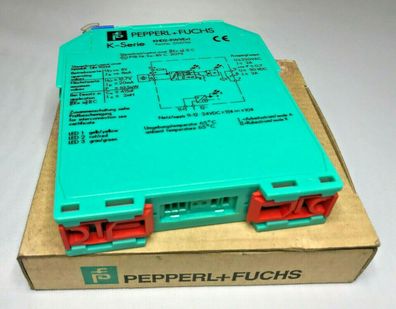 Pepperl + FUCHS Steuerkreis KHD2-RW1/Ex1 Partnummer 20276S Neu