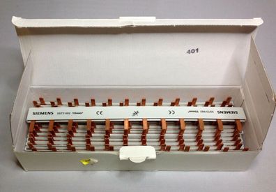 15 Stück Siemens Sammelschiene 5ST3 602 10 mm in OVP Neu