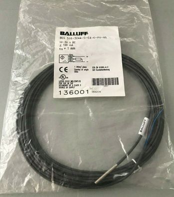 Balluff 136001 Induktiver Sensor BES 516-3044-G-E4-C-PU-05