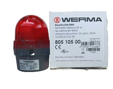 Werma Dauerleuchte 805 105 00 rot