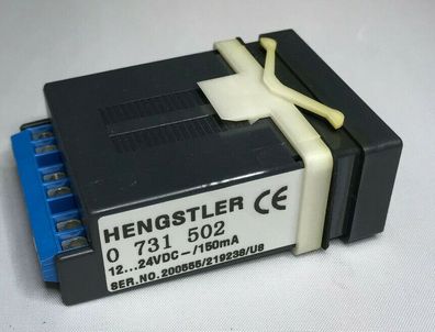 Hengstler 0 731 502 Sekunden Digitalzähler 12-14VDC Prozessanzeige Neu OVP