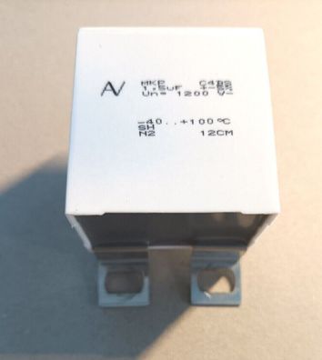 Kondensator AV MKP, 1,5 uF, Un 1200 V