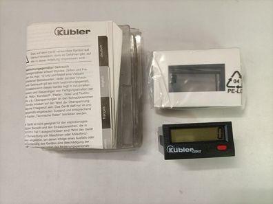 6.130.012.853 Zähler: elektronisch LCD Impulse 99999999 IP65 H. Dis.1: 8mm KUBLER