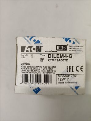 EATON Moeller DILEM4-G 24VDC, XTMF9A00TD EAN: 4015080127017