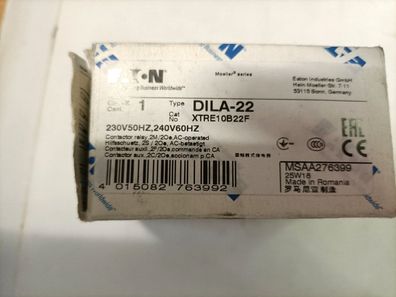 Eaton DILA-22 XTRE10B22F 230/240V 50/60Hz Hilfschütz EAN: 4015082763992