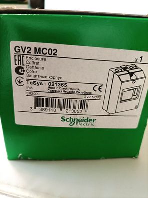 Schneider Electric GV2 MC02 Elektrogehäuse Motorschutz EAN: 3389110213652