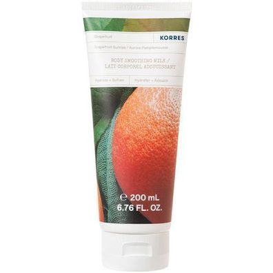 Korres Glättende Körpermilch Grapefruit Sunrise 200ml