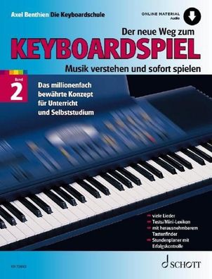 Der neue Weg zum Keyboardspiel. Band 2, Axel Benthien