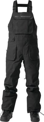 Thirtytwo Snow Hose Basement Bib black - Größe: L