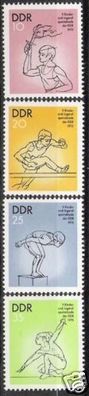 DDR Nr.2065/68 * * Spartakiade 1975, postfrisch