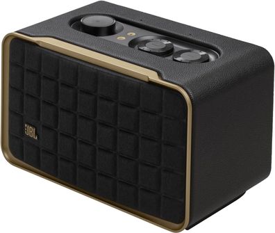 JBL Authentics 200 Lautsprecher Smart Home WiFi 70er Jahre Retro-Design schwarz