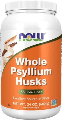 Now Foods, Psyllium Husks, Whole, 24 oz (680g)